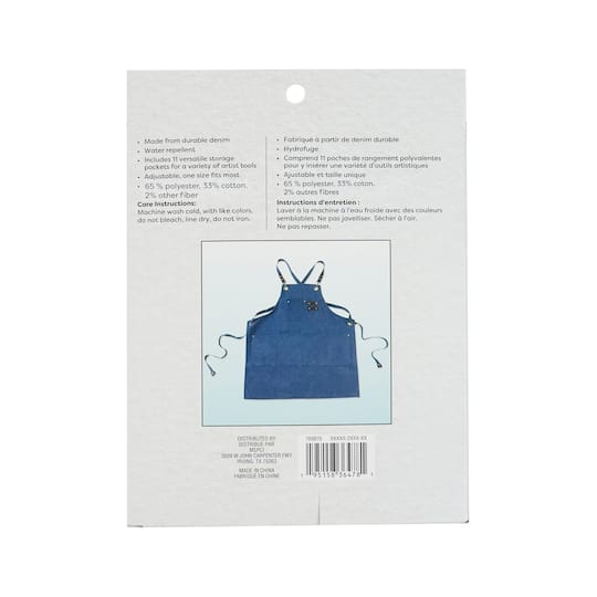 6 Pack: 26" x 29" Denim Apron by Artist's Loft™